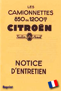 CitroÃ«n H Manual 1955